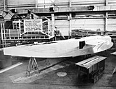 Experimental F6L flying boat under construction, USA, 1918