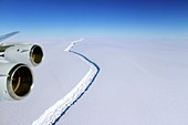 Larsen C Ice Shelf rift, Antarctica, November 2016
