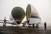 Super Guppy Turbine cargo aircraft