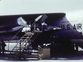 X-15 aircraft flight preparations, 1960s