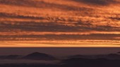 Clouds at sunset over the Atacama Desert, time-lapse footage