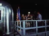 Press photography of Apollo 11 quarantine, July 1969
