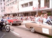 McDivitt and Schweickart, Houston astronaut parade, 1969