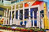 Chinese rocket display.