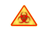 Biohazard sign, illustration