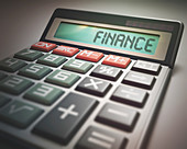Calculator with finance