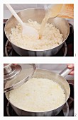 Gedünsteten Reis zubereiten
