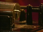 Edison phonograph playing music