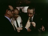 Apollo 13 mission control, cigar celebrations