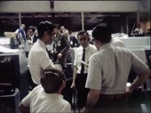 Apollo 13 mission control scenes after explosion