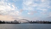 Sydney Harbour Bridge and Opera House, timelapse