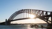 Sydney Harbour Bridge, timelapse