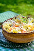 Pasta with smoked salmon, Lombardy, Italy