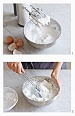 Preparing meringues