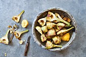 Artichokes with lemon