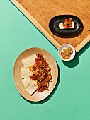 Dubu Kimchi - Gebratenes Kimchi mit Tofu aus Korea