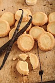 Diamant biscuits with vanilla (French butter biscuits)