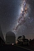 Milky Way over Anglo-Australian Telescope