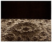 Lunar crater