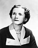 Rachel Carson, US marine biologist and author