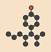 Nonylphenol endocrine disruptor molecule