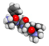 Anamorelin anorexia drug molecule