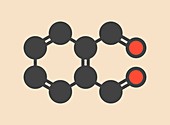Phthalaldehyde molecule