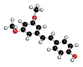 Pterostilbene molecule