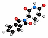 Thalidomide theratogenic drug molecule