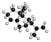 Valencene citrus fruit aroma molecule