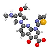 Vosaroxin cancer drug molecule