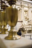 The tomb of Giuliano di Lorenzo de' Medici', Florence, Italy