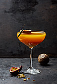 A passionfruit and chilli cocktail