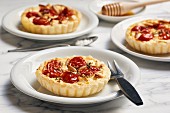 Tomato and goat's cheese tartlets