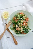 Tabbouleh with almond flakes