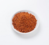 Harissa spice mixture in a small bowl