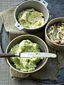 Herb butter: classic, with lime and parsley, with mushrooms