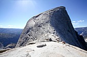 Half Dome rock at Yosemite, USA