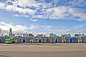 Recycling centre, UK