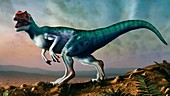 Artwork of Allosaurus