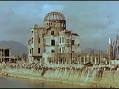 Atomic bomb destruction, Hiroshima, Japan
