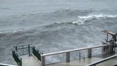 Waves during Typhoon Rammasun