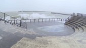 Sea waves during Typhoon Vongfong