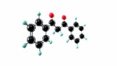 DBM drug molecule, animation