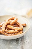 Churros with sugar