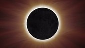 Total solar eclipse, animation