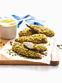 Pistachio-Crumbed Chicken