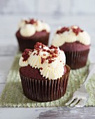 Red Velvet cupcakes with butter cream