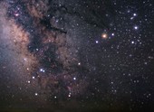 Scorpius constellation, optical image