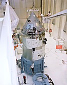 Apollo 1 spacecraft preparation